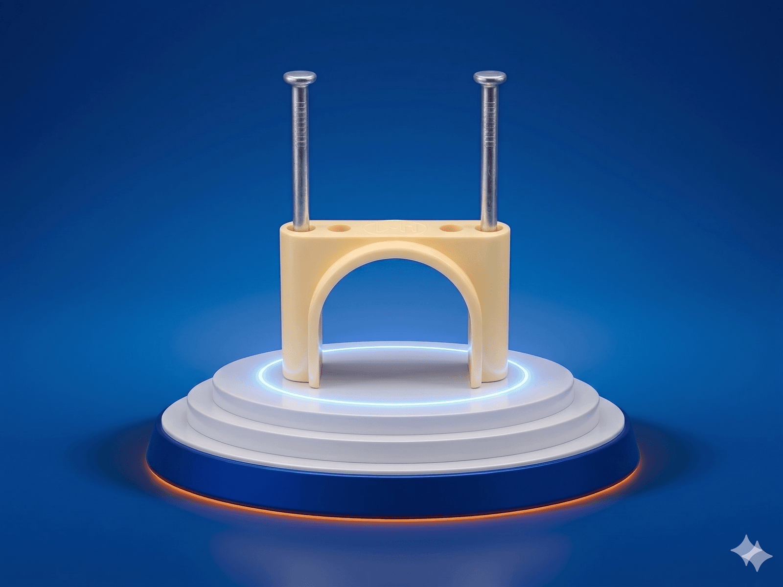 Pipe clip alternate render